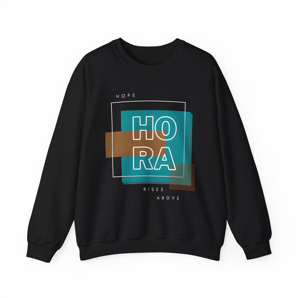 Hope Rises "HO RA" Graphic Crewneck Sweatshirt