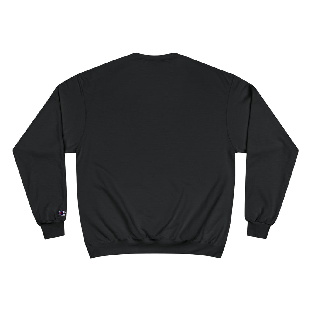 H Monogram Sweatshirt — Olive Champion Crewneck with Gold Gradient 'H' Design
