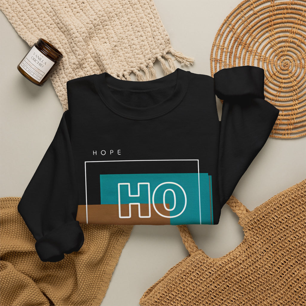 Hope Rises "HO RA" Graphic Crewneck Sweatshirt