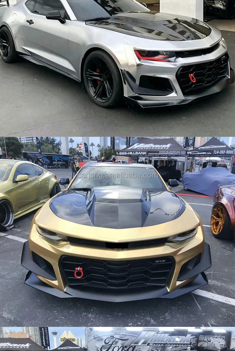 Hot Selling ZL1 Style Car Body Kits Front Bumper for Chevrolet Malibu XL 2016-2019 ABS Material Exterior Parts