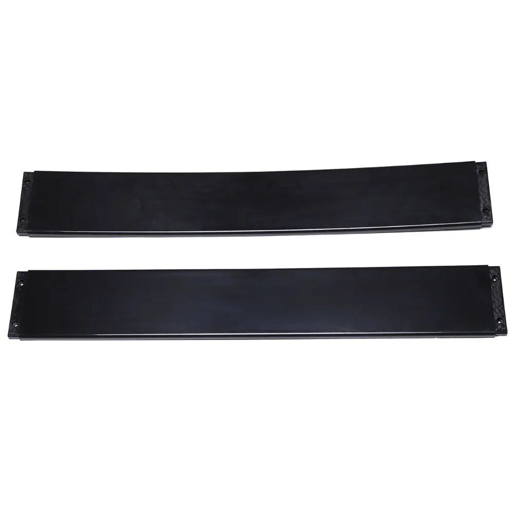 6PCS 2.2m Universal Side Skirt Extension Rocker Plate Lip Separator Bumper For Dodge Charger SRT SXT RT For Audi A3 S3 A4 S4 A5