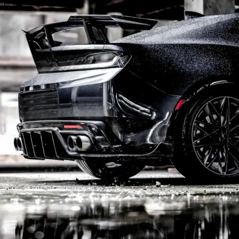 High Quality Carbon Fiber Rear Bumper Diffuser Lip For Camaro ZL1 2017-2019