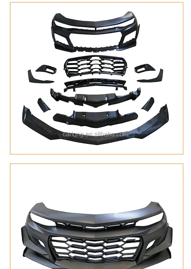 Hot Selling ZL1 Style Car Body Kits Front Bumper for Chevrolet Malibu XL 2016-2019 ABS Material Exterior Parts