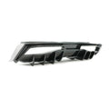For Chevrolet Corvette C8 2020-2025 NINTE Style Rear Bumper Diffuser Non-Widebody Glossy Black Cars Accessories Body Kit