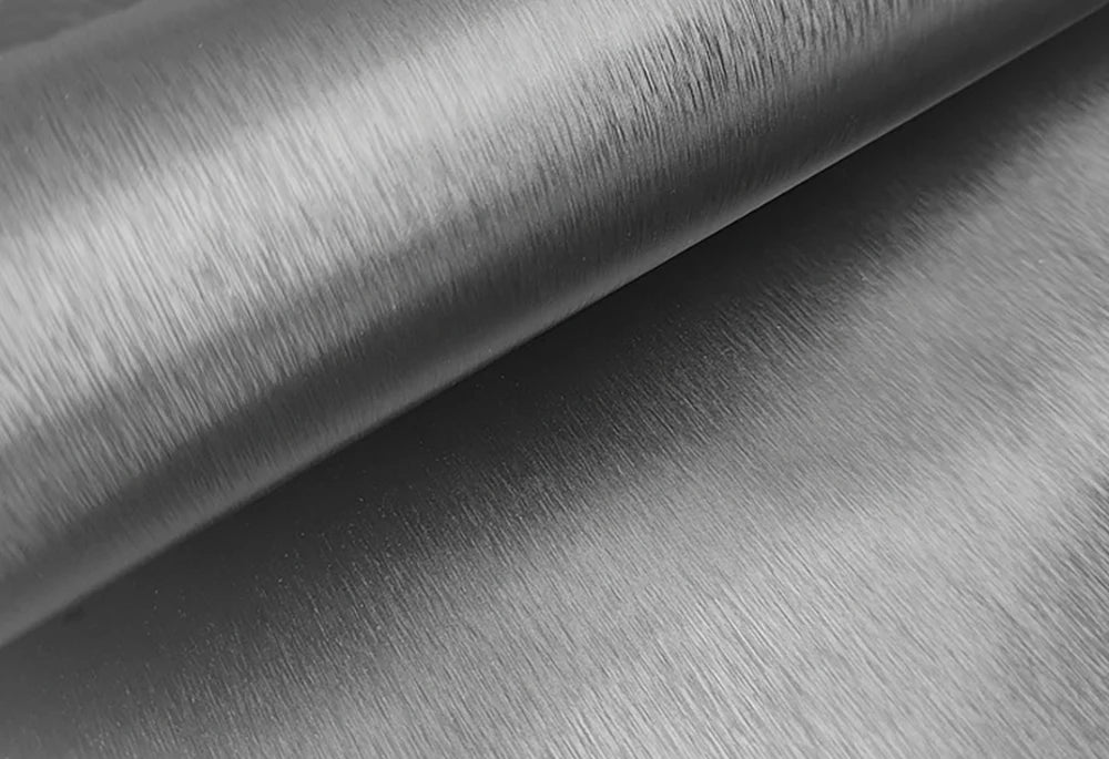 Car Stickers Black Grey Silver Brushed Aluminum  Vinyl Wrap Film Metallic Car Wrap Foil Sticker For Car Motorcycle Computer Skin