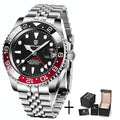 PAGANI DESIGN V3 Version GMT Watches Men's Luxury Sapphire Automatic Mechanical Watch 40MM Stainless Steel Waterproof Watch