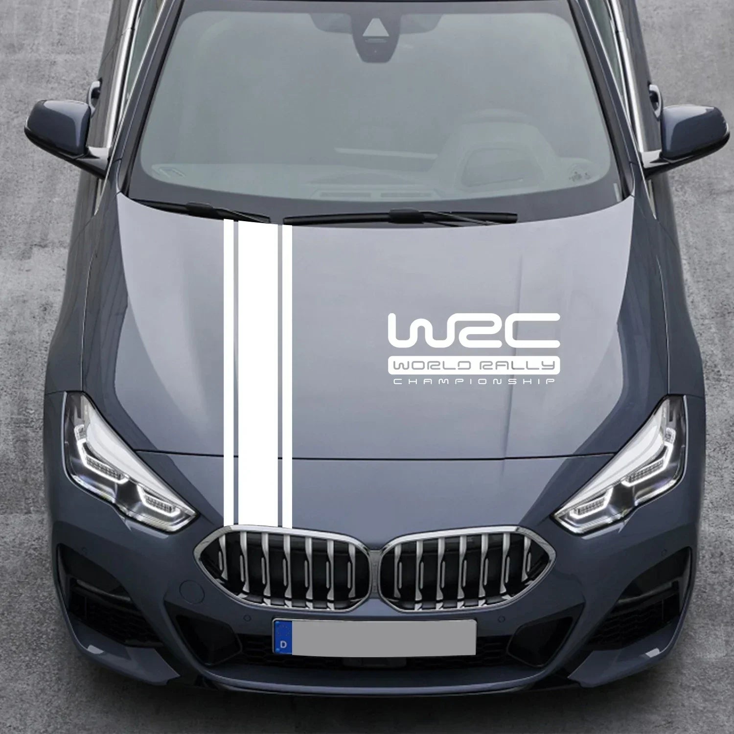 Car Body Sticker Racing Rally Sport Decal Hood Roof Rear Trunk Long Stripe Racing Sports Vinyl Universal Styling