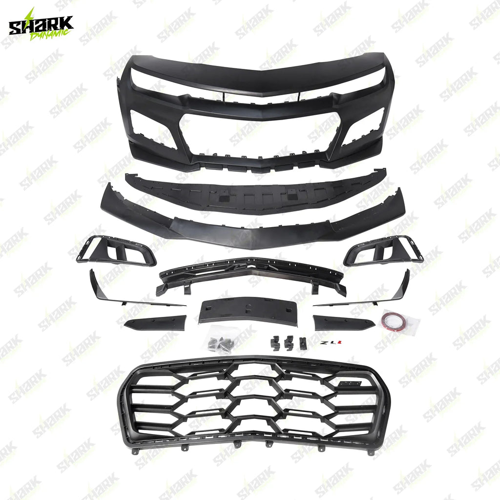Brand New front bumper For  Camaro 2010 To 2015 Plastic Grey Primer ZL1 1LE Style Sp Bodykit Body Kit