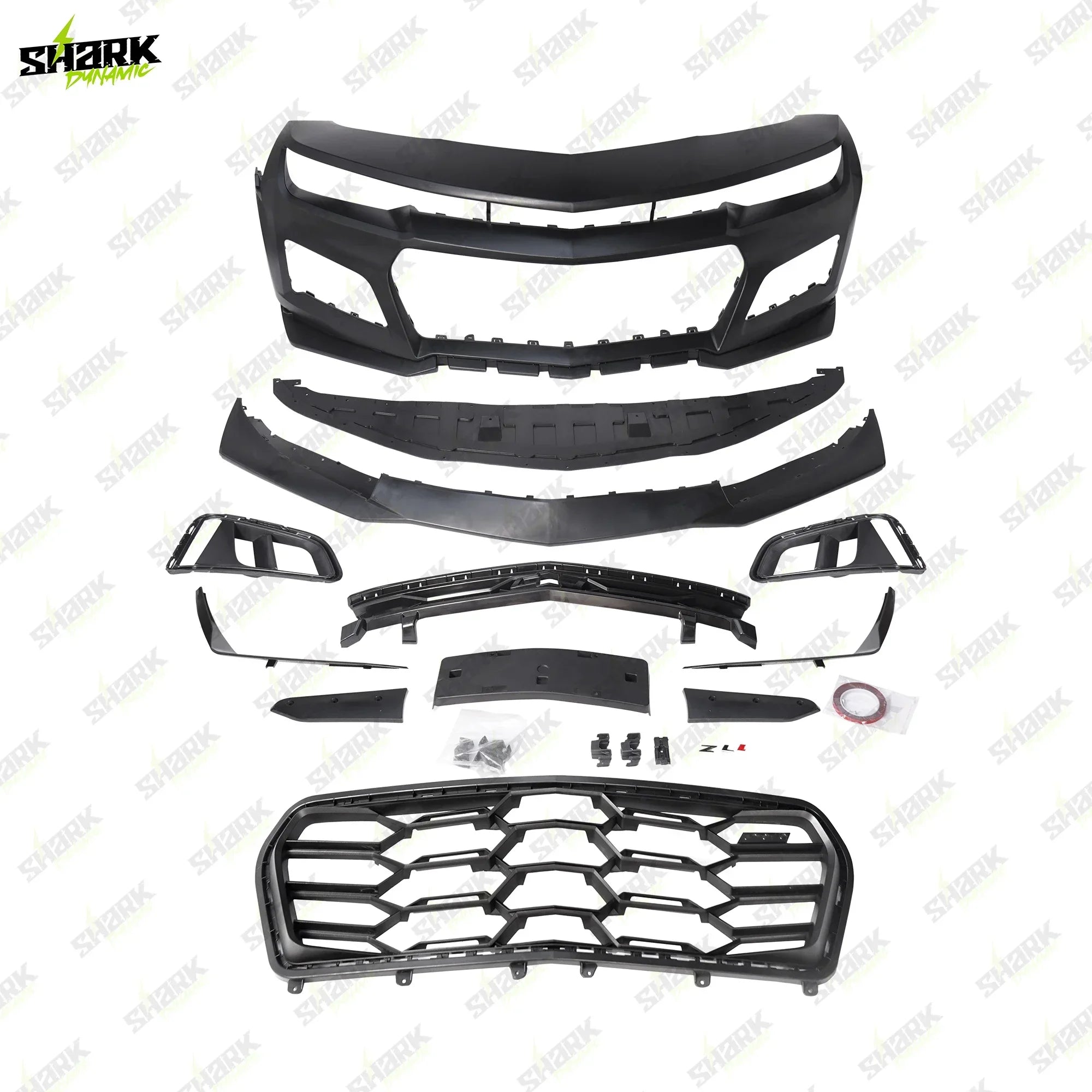 Brand New front bumper For  Camaro 2010 To 2015 Plastic Grey Primer ZL1 1LE Style Sp Bodykit Body Kit