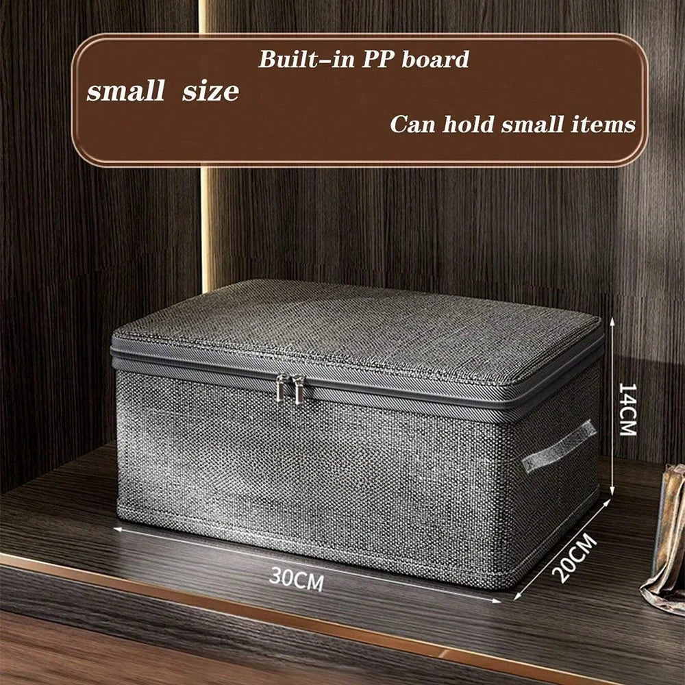 1PCS Folding Clothes Organizer , Large Capacity Quilt Organizer Multifunctional Bra Organizer Lingerie Oxford Cloth Divider