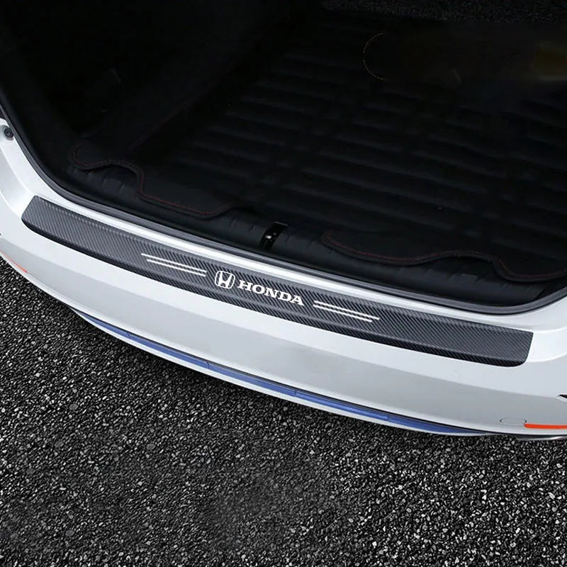 Car Door Sill Protection Strip Car Decorative Sticker For Honda Civic CRV Fit gp5 Jazz Veze Odyssey XR-V adv 350 Car Accessories