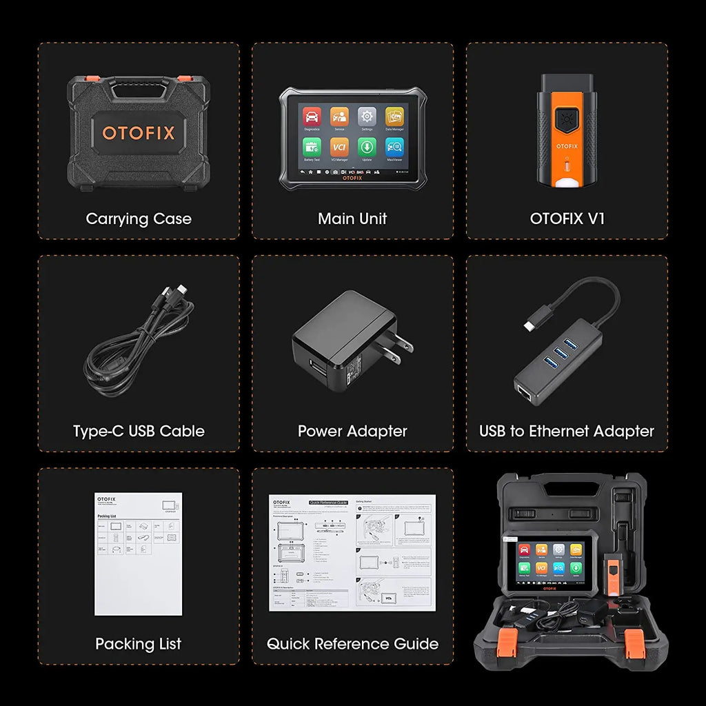 OTOFIX D1 Lite Bidirectional Scan Tool All System Automotive Diagnostic Scanner FCA SGW CANFD DOIP OBD2 Scanner 2 Year Update