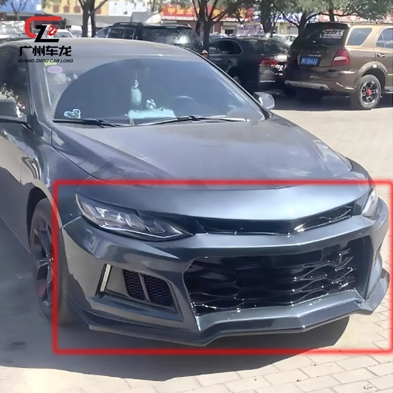 Hot Selling ZL1 Style Car Body Kits Front Bumper for Chevrolet Malibu XL 2016-2019 ABS Material Exterior Parts