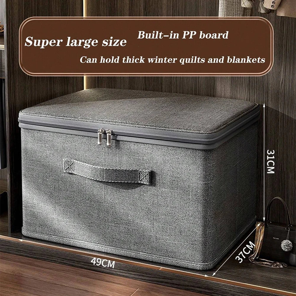 1PCS Folding Clothes Organizer , Large Capacity Quilt Organizer Multifunctional Bra Organizer Lingerie Oxford Cloth Divider