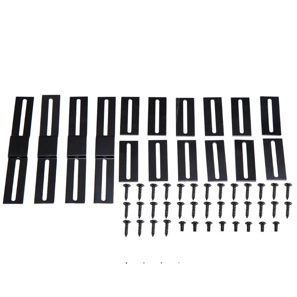 6PCS 2.2m Universal Side Skirt Extension Rocker Plate Lip Separator Bumper For Dodge Charger SRT SXT RT For Audi A3 S3 A4 S4 A5