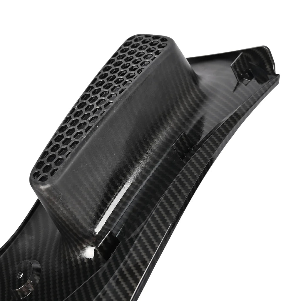 Car Rear Mudguard Extended Body Kit Flaps Guards Carbon Fiber Black For Chevrolet Corvette C8 Z06 E-Ray Coupe HTC 2023 2024