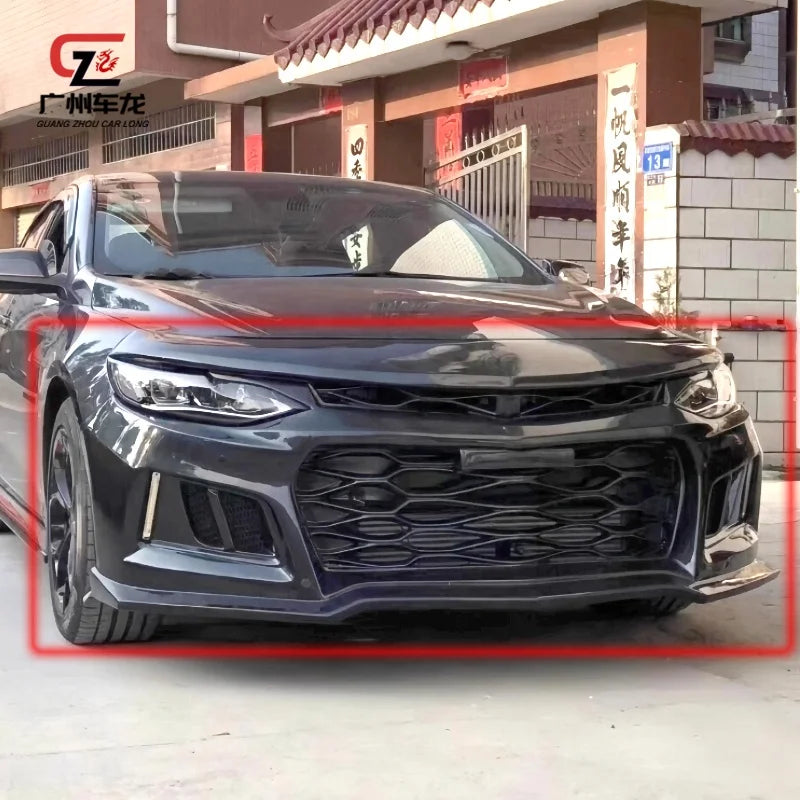 Hot Selling ZL1 Style Car Body Kits Front Bumper for Chevrolet Malibu XL 2016-2019 ABS Material Exterior Parts