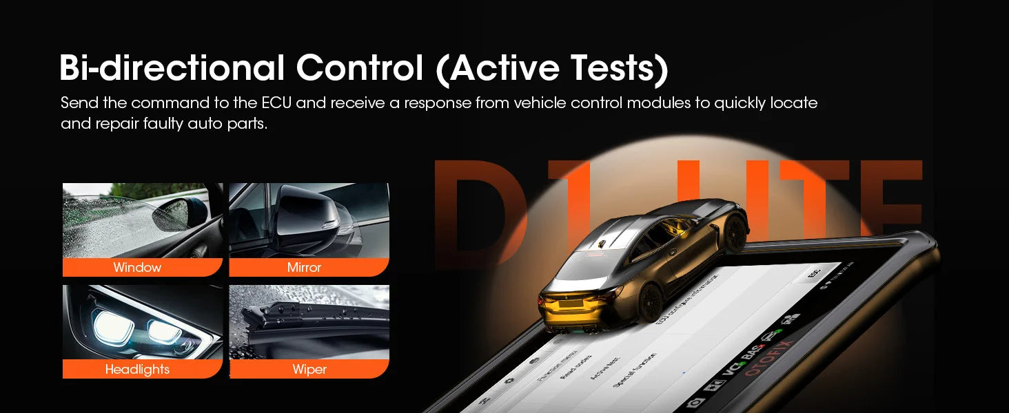 OTOFIX D1 Lite Bidirectional Scan Tool All System Automotive Diagnostic Scanner FCA SGW CANFD DOIP OBD2 Scanner 2 Year Update