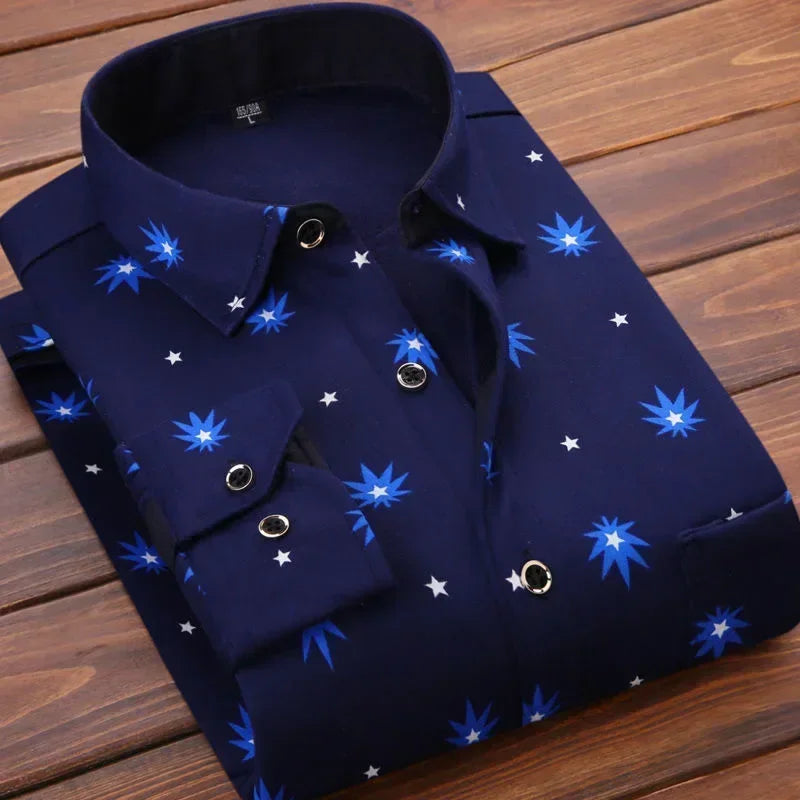 Men's Long Sleeve Plaid Shirts