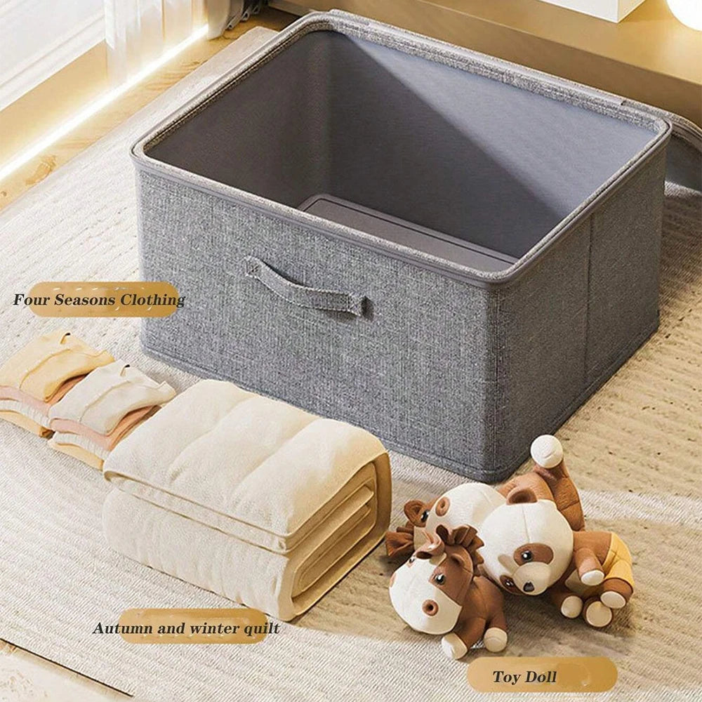 1PCS Folding Clothes Organizer , Large Capacity Quilt Organizer Multifunctional Bra Organizer Lingerie Oxford Cloth Divider