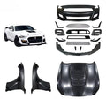 New Condition Manufacturing for Mustang GT500 2018-2023 Accessories Car Full Wide Body Kit with Front Rear Bumper Grille