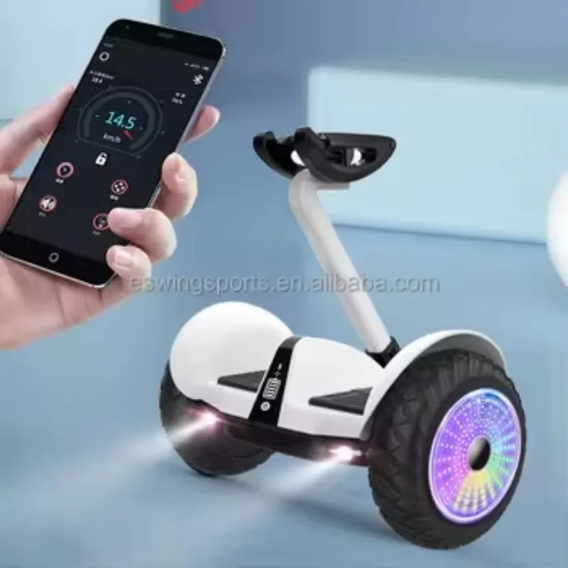 11-Inch Electric Self-balancing Scooter, Dual-motor Light Hoverboard, Two-fold Aluminum Children's Scooter