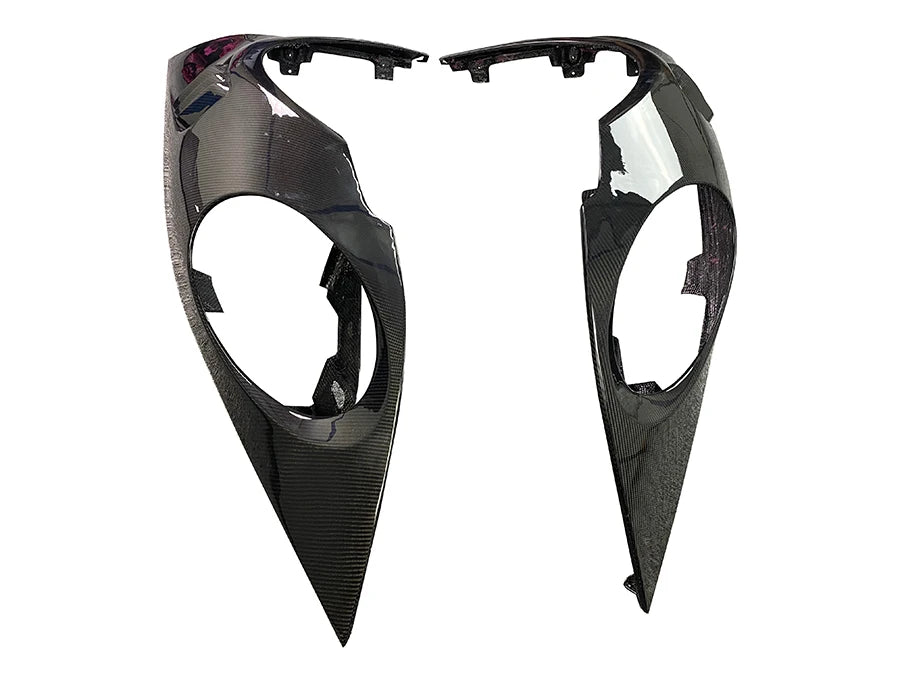 For Porsche 911 992 GT3 style Dry Carbon Fiber Car Front Bumper Side Fender Air Vent Covers Upgrade Car Accessories body kit