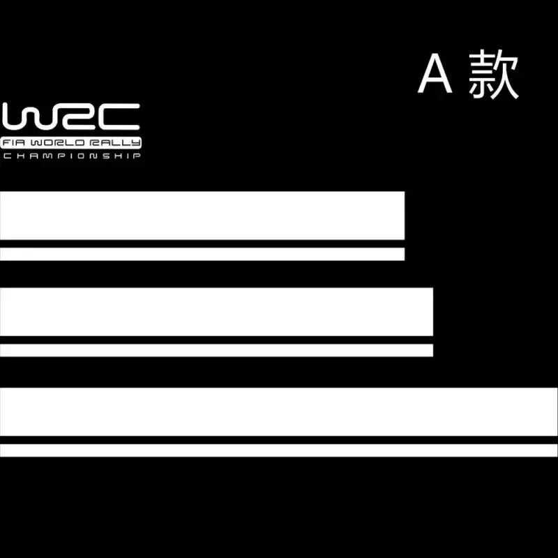 Car Body Sticker Racing Rally Sport Decal Hood Roof Rear Trunk Long Stripe Racing Sports Vinyl Universal Styling