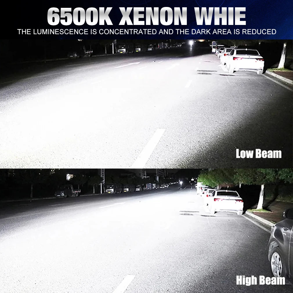 XSTORM H7 LED Light Canbus Car Headlight With Fan 20000LM 120W H7 LED Headlight Auto Turbo Fog Bulbs 6500K Plug&Play Auto Lamp