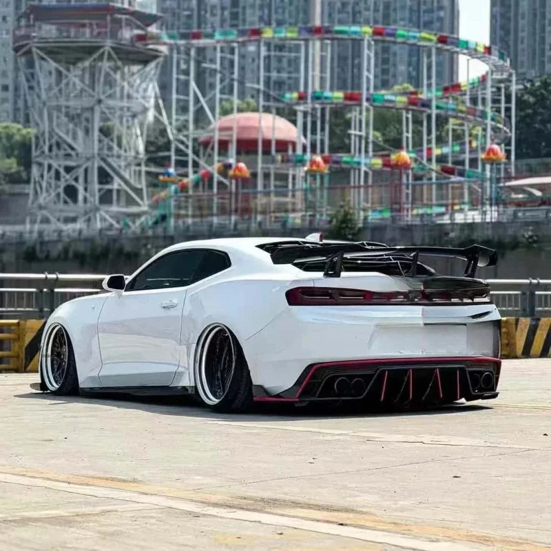 High Quality Carbon Fiber Rear Bumper Diffuser Lip For Camaro ZL1 2017-2019