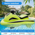 Inflatable Electric Water Scooter 6-8KM/H Speed IPX7 Waterproof Jet Ski Float
