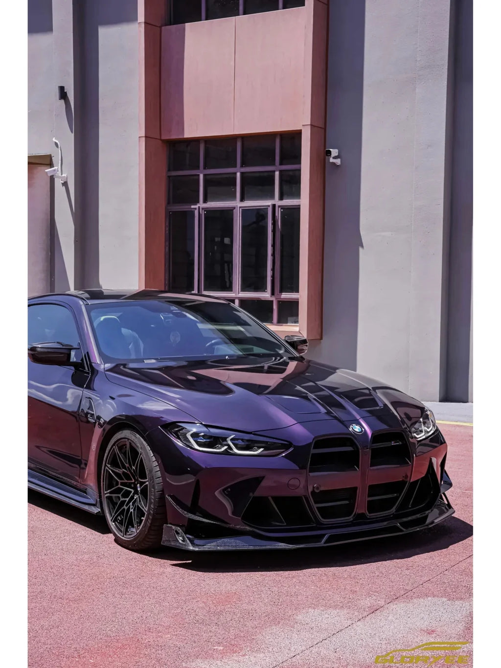 18M Roll High Glossy Metallic Midnight Purple Vinyl Film Sticker DIY Car Wrap Foil with Air Release Self Adhesive Decal Wrapping