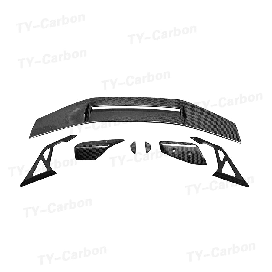 Real Carbon Fiber Rear Wing Trunk Lip Spoiler for BMW M2 M3 M4 M5 M6 G20 G22 G30 G80 G82 G42 G14 G87 F32 F30 Car Rear Trunk FRP