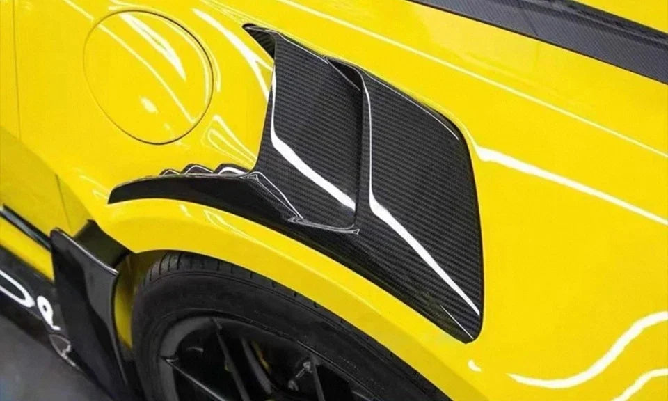 2022-2025 For Porsche 911 992 GT3 RS Dry Carbon Front Fender Air Vent Trims Exterior Accessories Body Kit