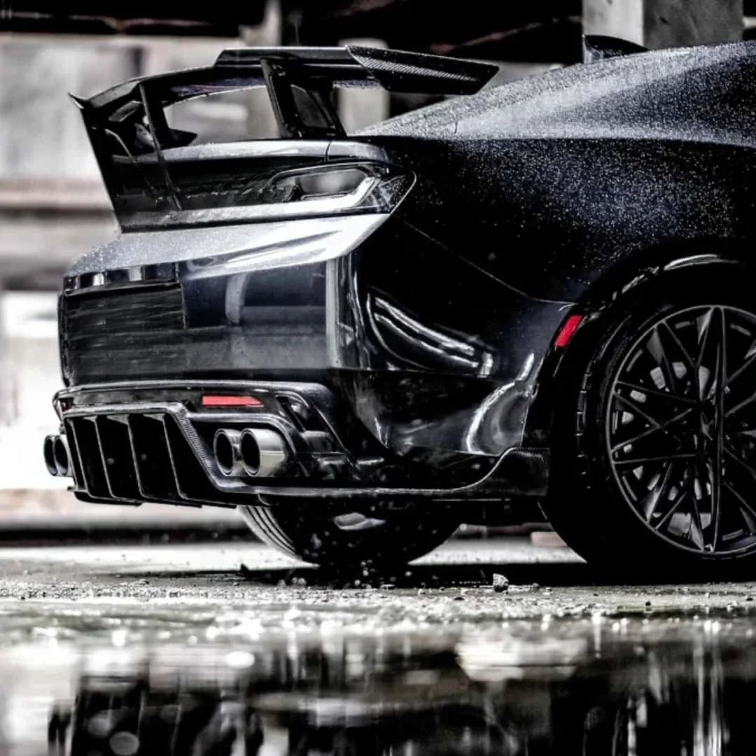 High Quality Carbon Fiber Rear Bumper Diffuser Lip For Camaro ZL1 2017-2019