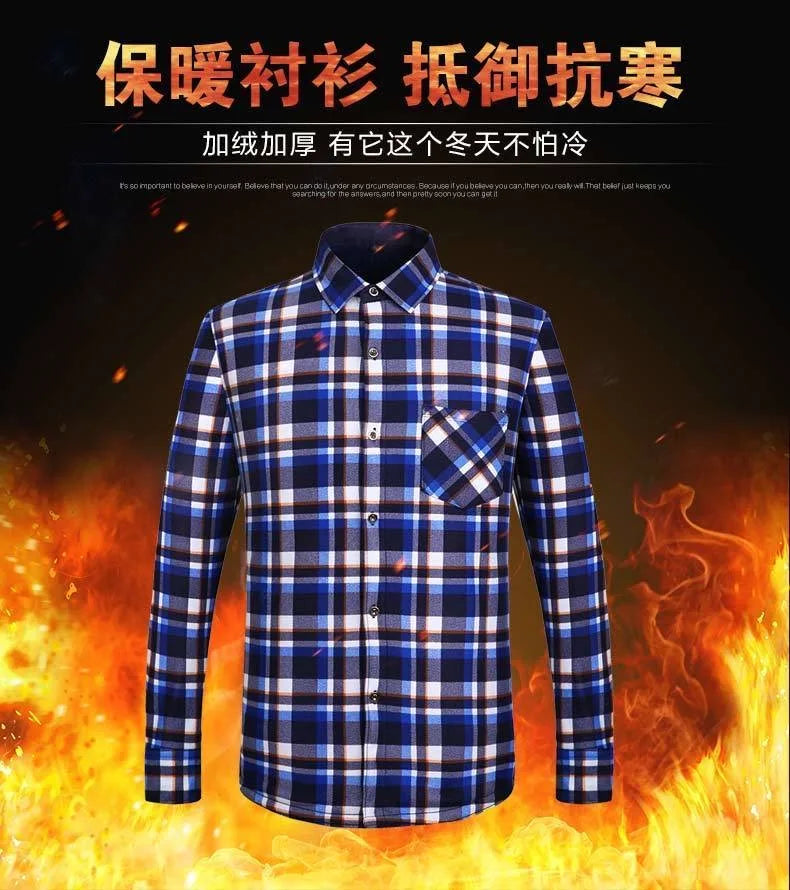 Men's Long Sleeve Plaid Shirts