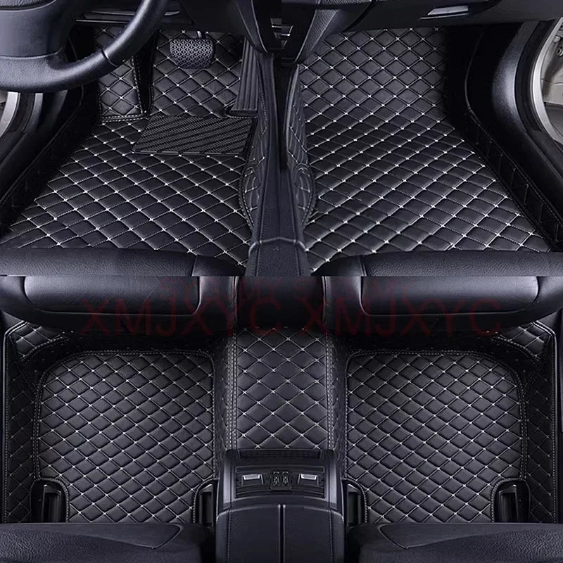 Custom 3D Car Floor Mats for BMW 7 Series G70 F01 2008-2015 F02 Long G11 G12 Long Interior Accessories Artificial Leather