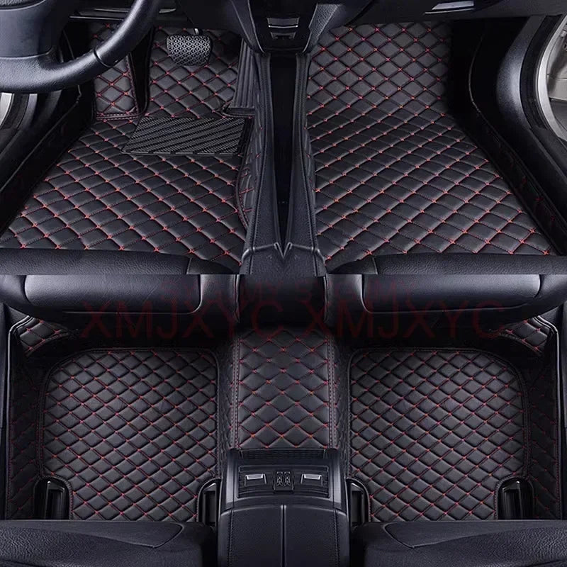 Custom 3D Car Floor Mats for BMW 7 Series G70 F01 2008-2015 F02 Long G11 G12 Long Interior Accessories Artificial Leather