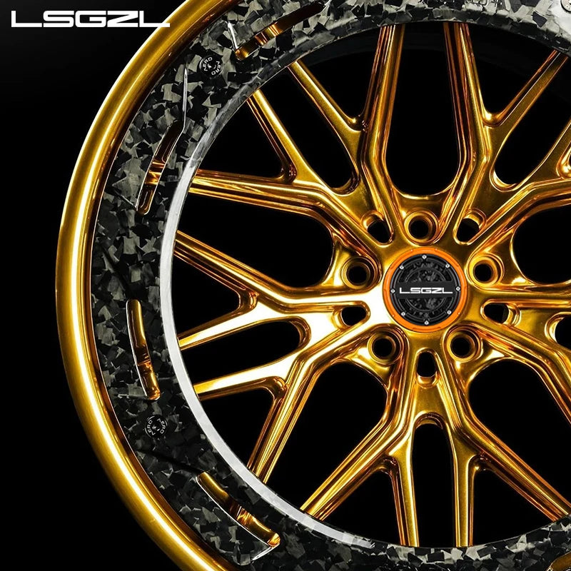 Customize Forged Wheel 16 17 18 Inch Car Wheel 5x114.3 5x120 5x130 Passenger Car Wheels  for Bently  Mclaren benz bmw