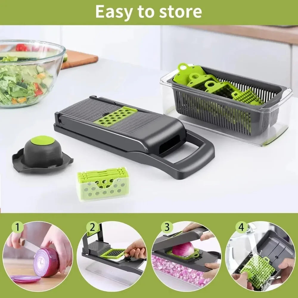 16 in  Multi functional Vegetable Chopper