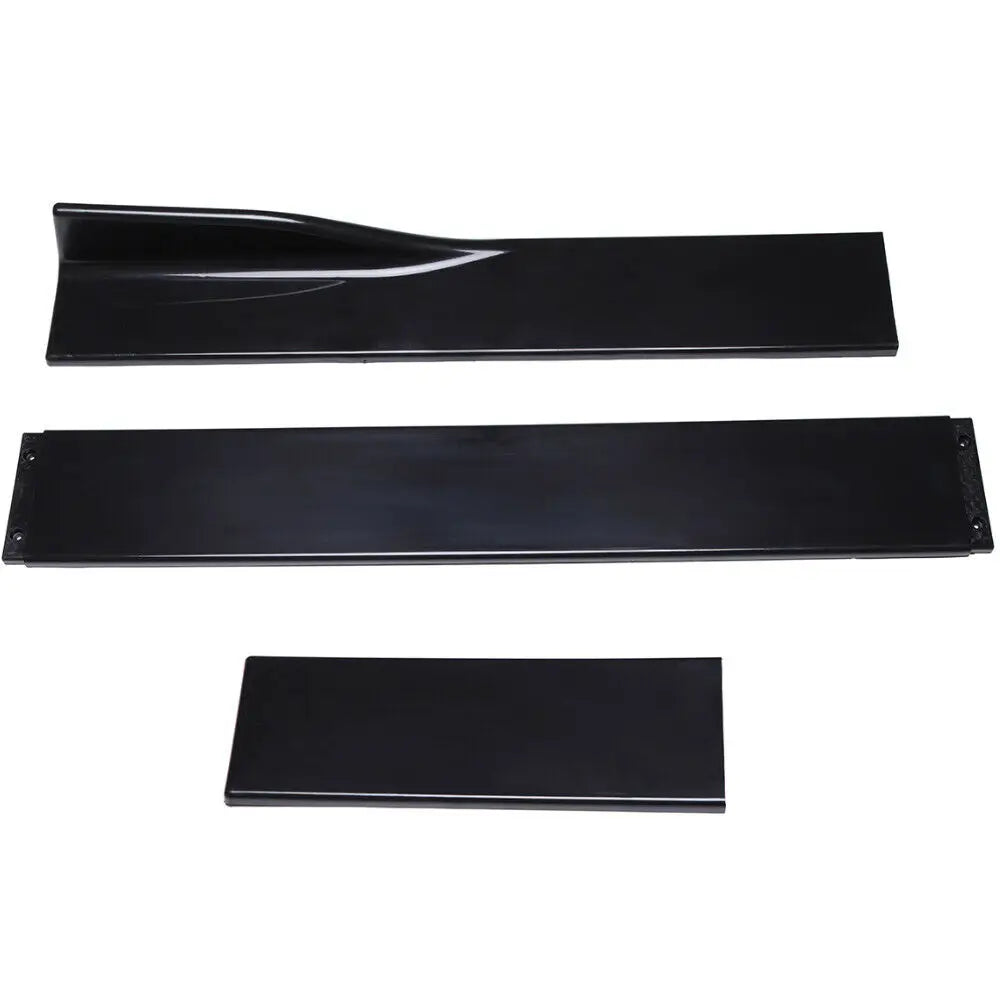 6PCS 2.2m Universal Side Skirt Extension Rocker Plate Lip Separator Bumper For Dodge Charger SRT SXT RT For Audi A3 S3 A4 S4 A5