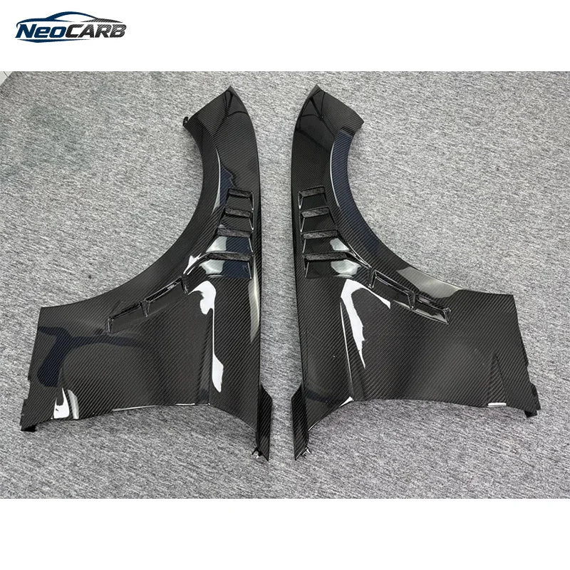 Suitable For Ford Mustang S550 GT EcoBoost V6 2015-2023 Carbon Fiber TPF Style Front Fender Exterior Upgrade