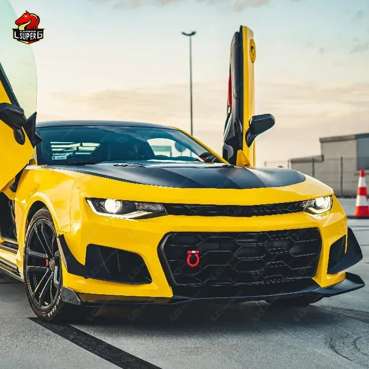 FOR Chevrolet Camaro ZL1 Style Full Body Kit Front Bumper Rear Bumper Front Lip Rear Diffuser Side Skirts Auto Parts