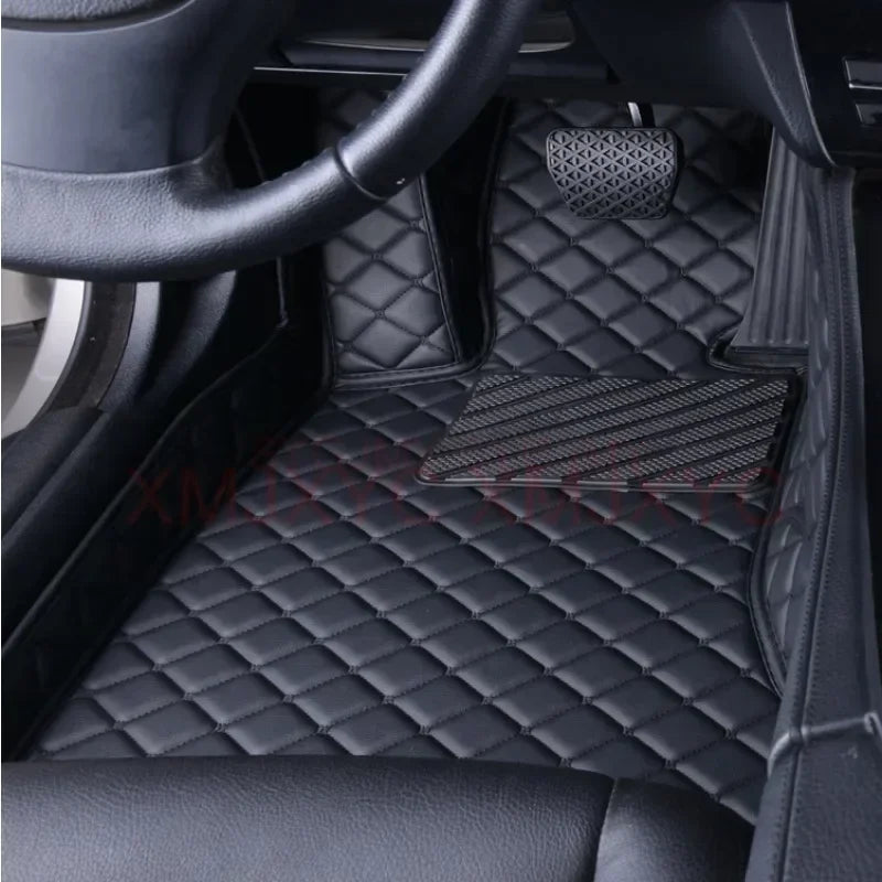 Custom 3D Car Floor Mats for BMW 7 Series G70 F01 2008-2015 F02 Long G11 G12 Long Interior Accessories Artificial Leather