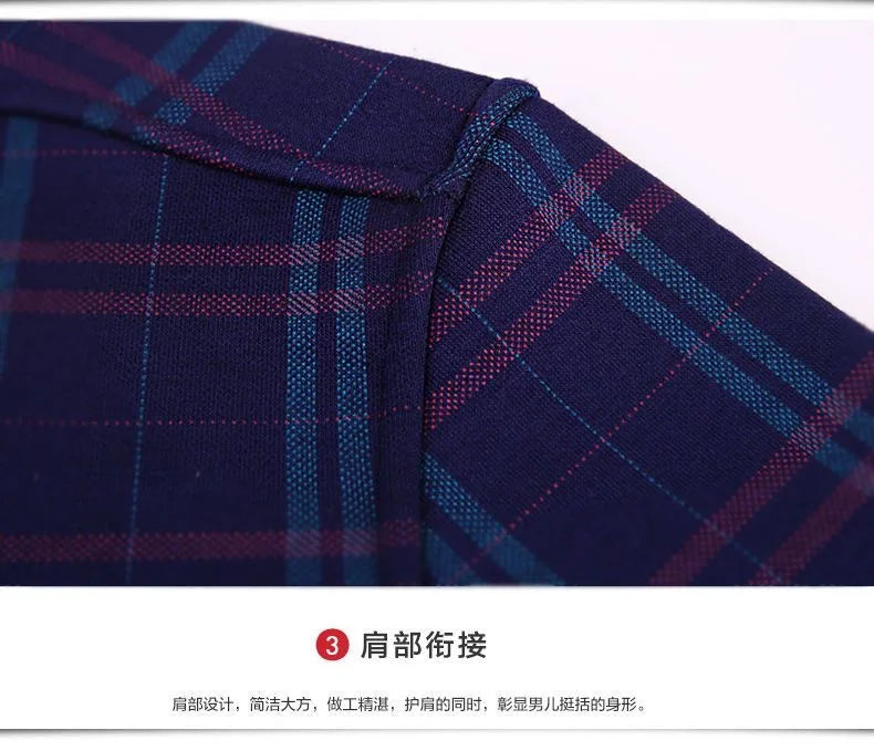 Men's Long Sleeve Plaid Shirts