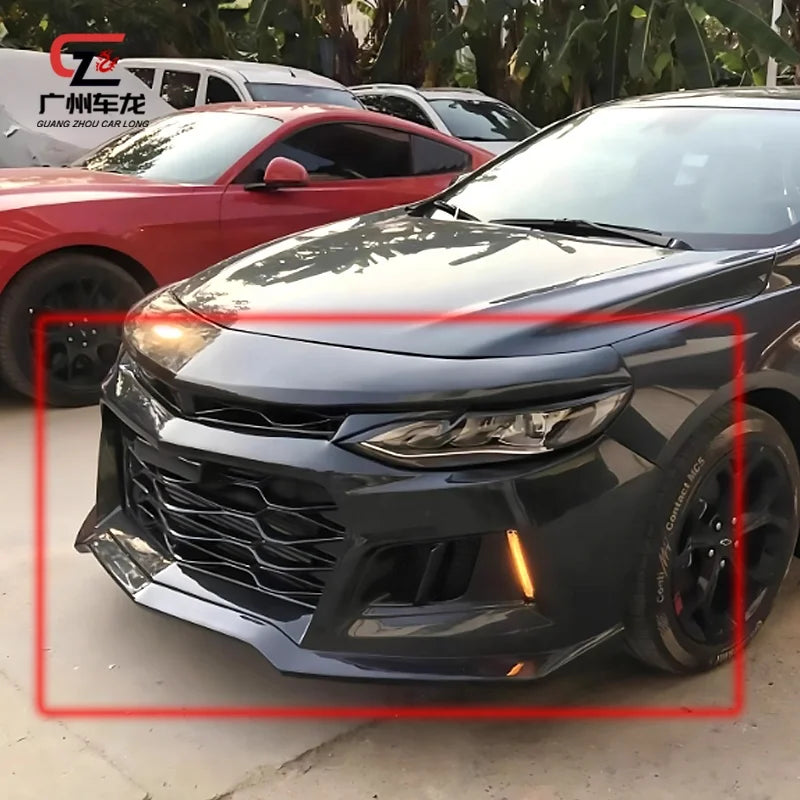 Hot Selling ZL1 Style Car Body Kits Front Bumper for Chevrolet Malibu XL 2016-2019 ABS Material Exterior Parts