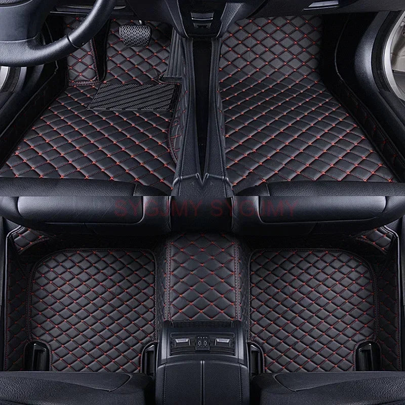 Custom 3D Car Floor Mats for BMW 7 Series G70 F01 2008-2015 F02 Long G11 G12 Long Interior Accessories Artificial Leather
