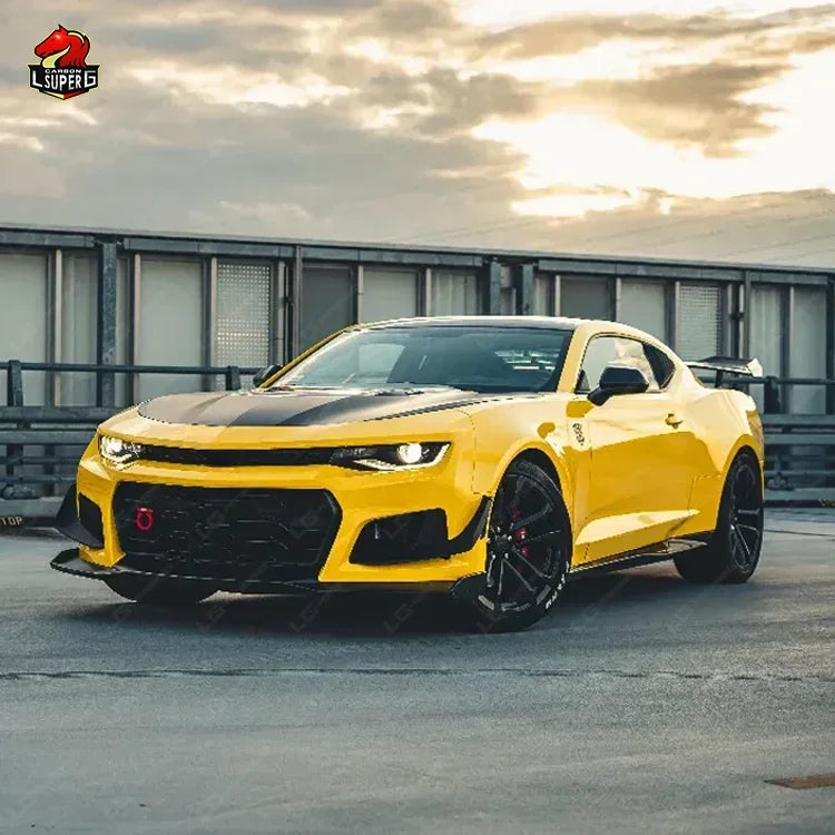 FOR Chevrolet Camaro ZL1 Style Full Body Kit Front Bumper Rear Bumper Front Lip Rear Diffuser Side Skirts Auto Parts