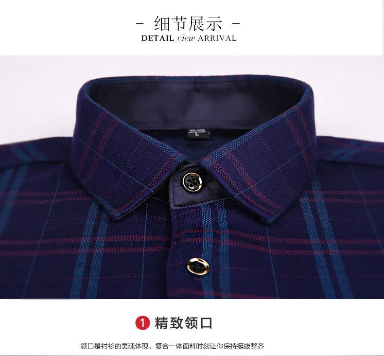 Men's Long Sleeve Plaid Shirts