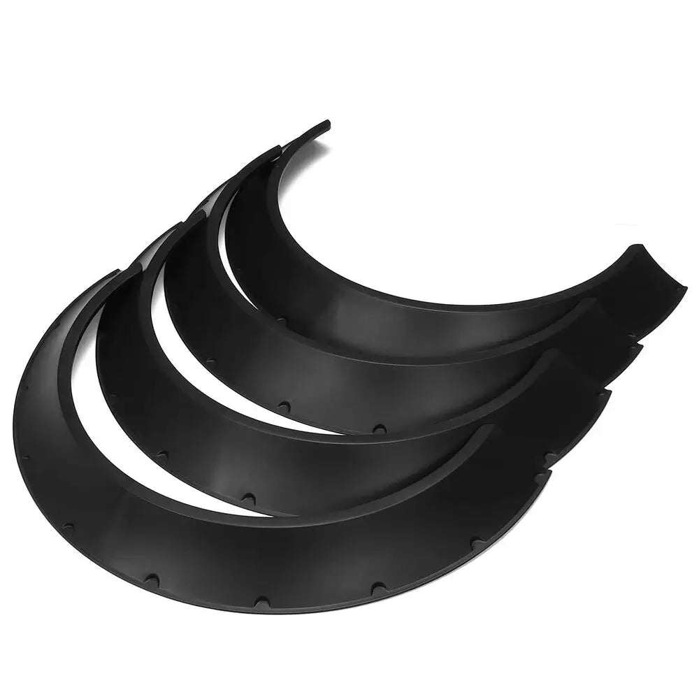 LAICY 840mm Universal Fender Flares Wide Body Kit Wheel Arches Protector Cover Mudguards for Honda Dodge Nissan Car Accessories